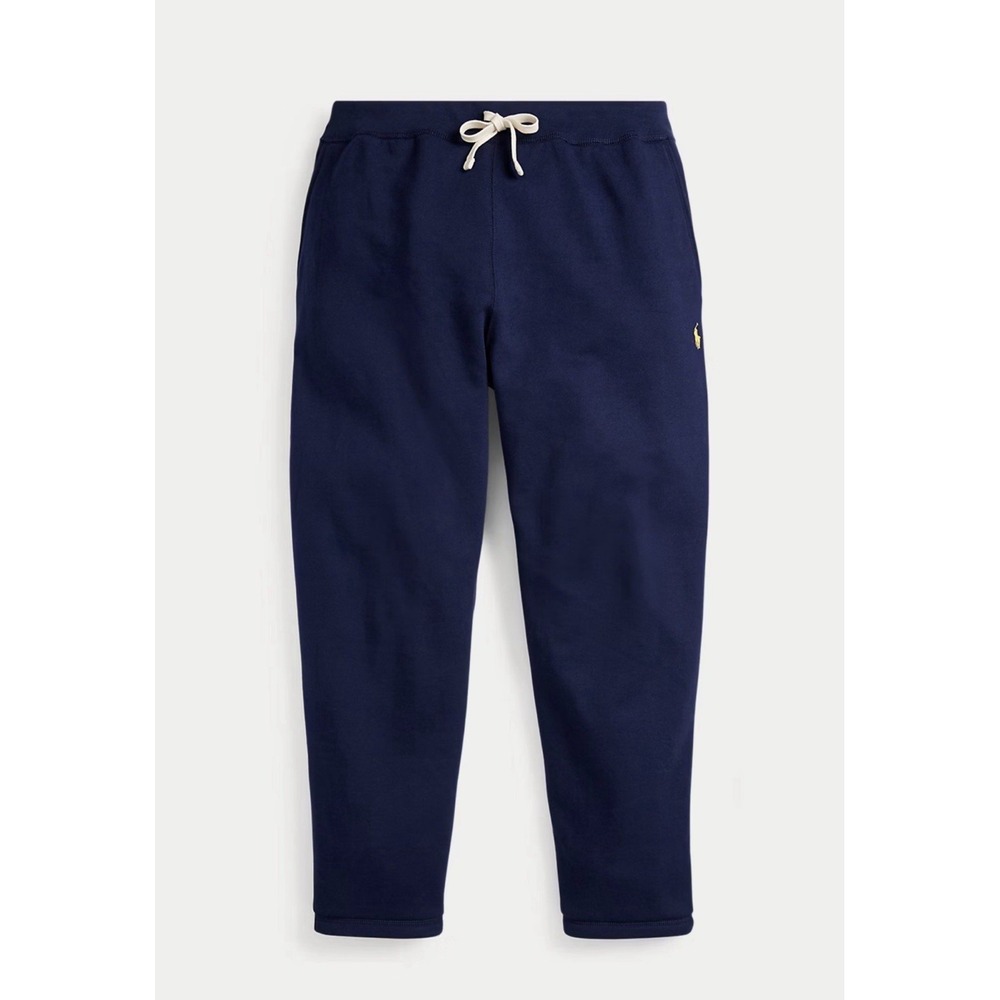 NWT Polo Ralph Lauren Fleece Sweatpants Ankle Cinch Men Size 4XL Tall Navy Blue